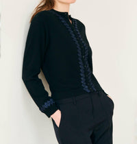 Jumper1234 - Women's Twisted Ribbon Cardigan