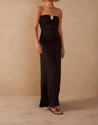 Dress To - Shell Detail Strapless Top