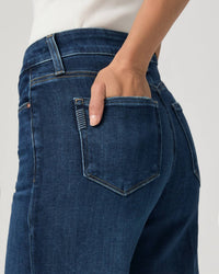 Paige - Anessa High Waist Ankle Wide Leg Jeans