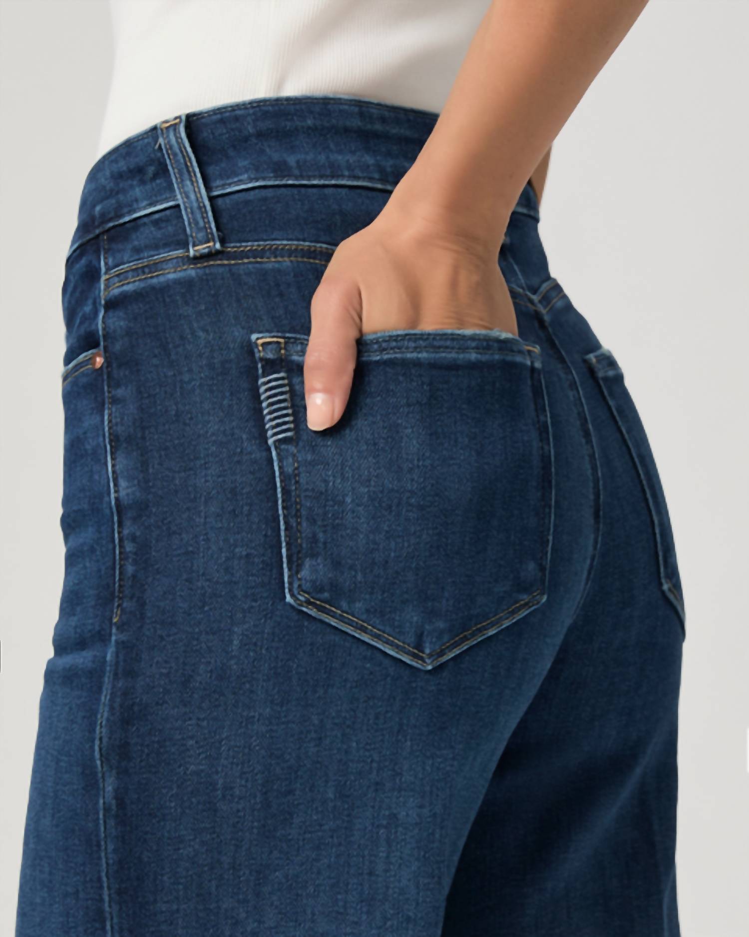 Paige - Anessa High Waist Ankle Wide Leg Jeans