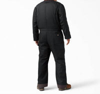 Dickies Men's Duck Insulated Coveralls in black - men's item - detail view
