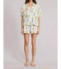 Flat White - Italia Lemon Shorts