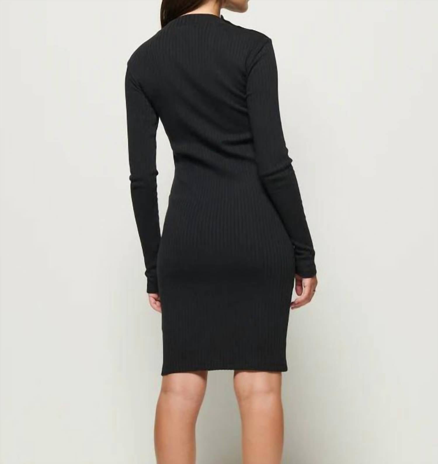Nation Ltd - Palmer Ribbed Dress