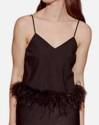 Lucy Paris - Feather Trim Tank