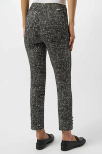 Joseph Ribkoff - Abstract Pattern Pull On Straight Leg Pants