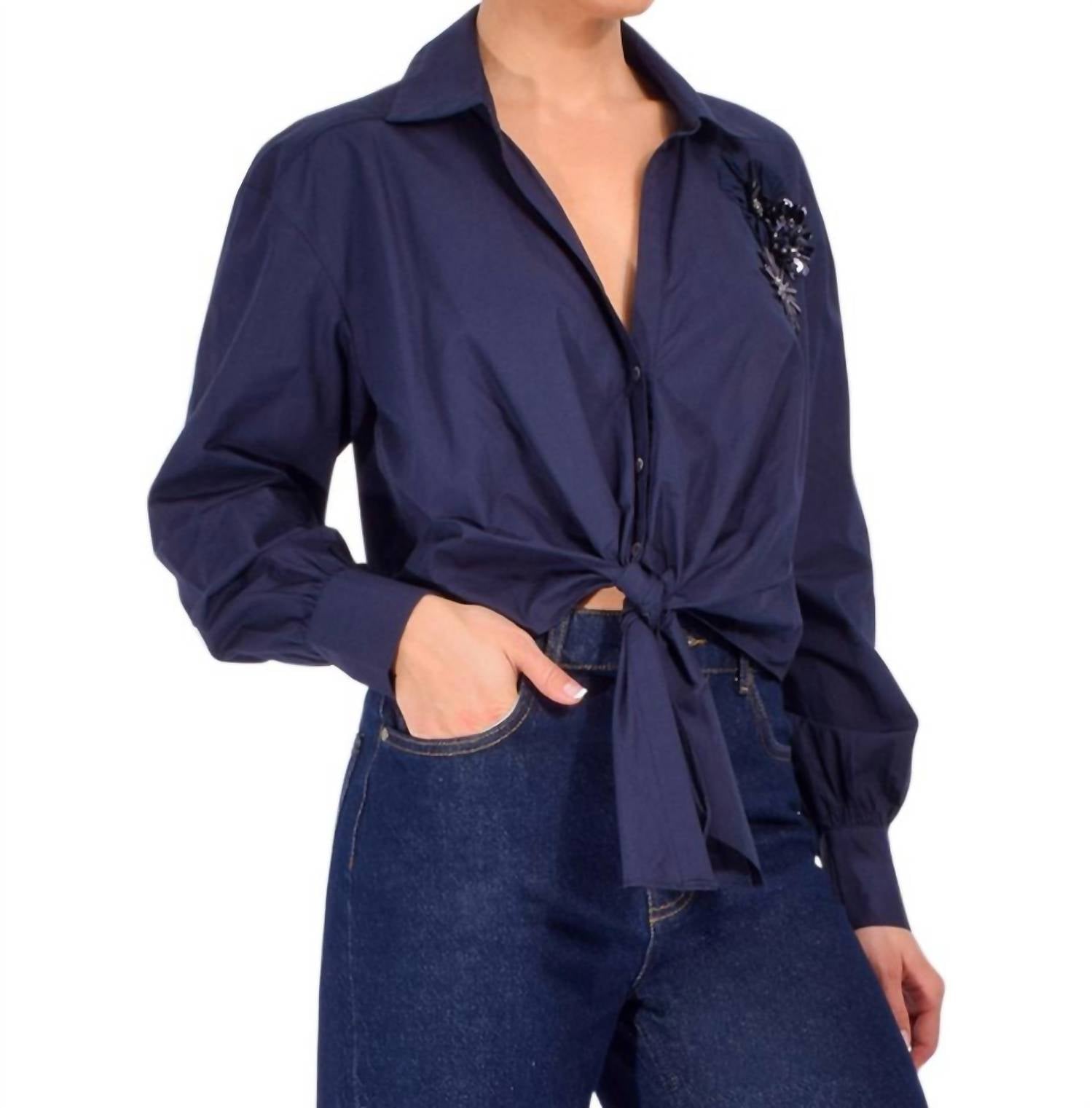 Cinq A Sept - Marianna Crunchy Flower Blouse