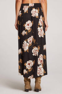 Saltwater Luxe - Floral Midi Skirt