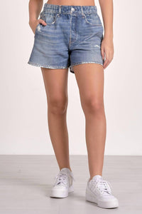 Elan - Faux Denim Shorts