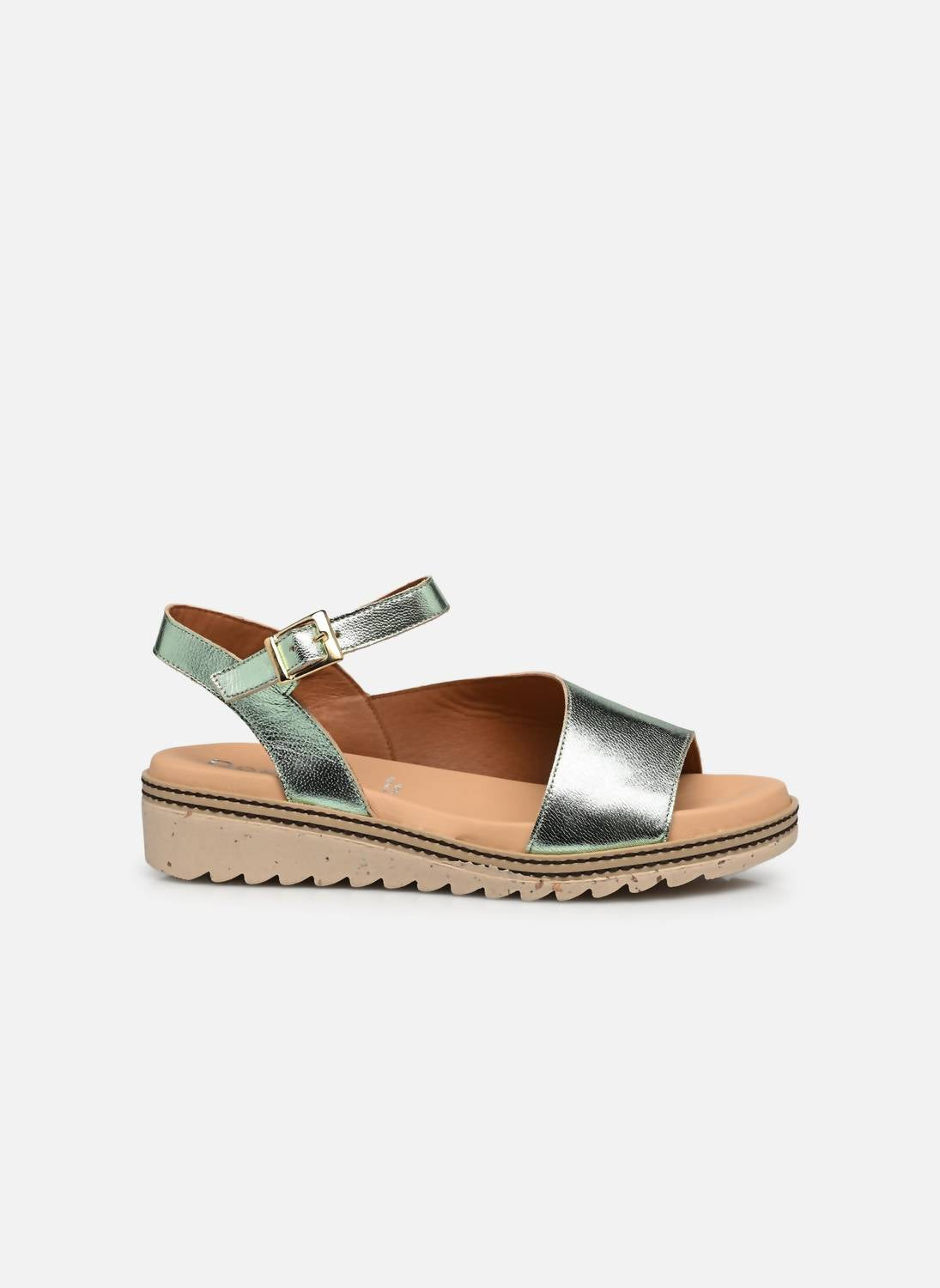 Dorking by Fluchos Women's Espe Sandal in cosmos mica - women's sandal - detail view