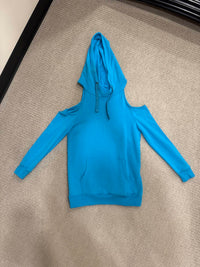 Kickee - Women's Fleece Open Shoulder Sweatshirt