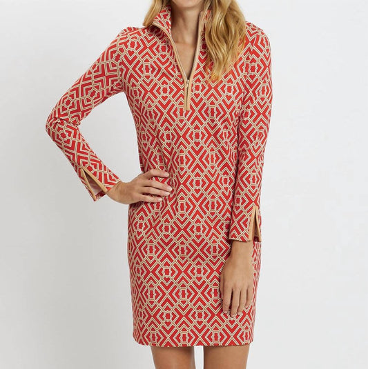 Jude Connally - Anna Printed Ponte Dress