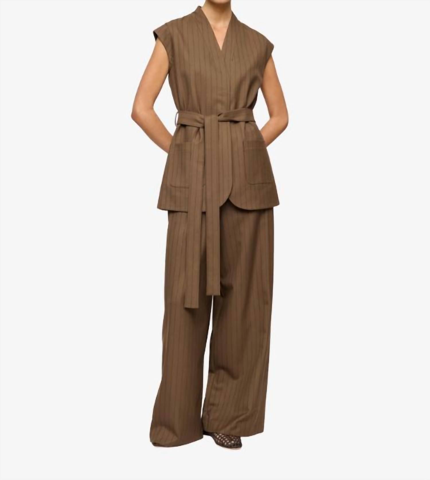 Clea - Payne Belted Vest
