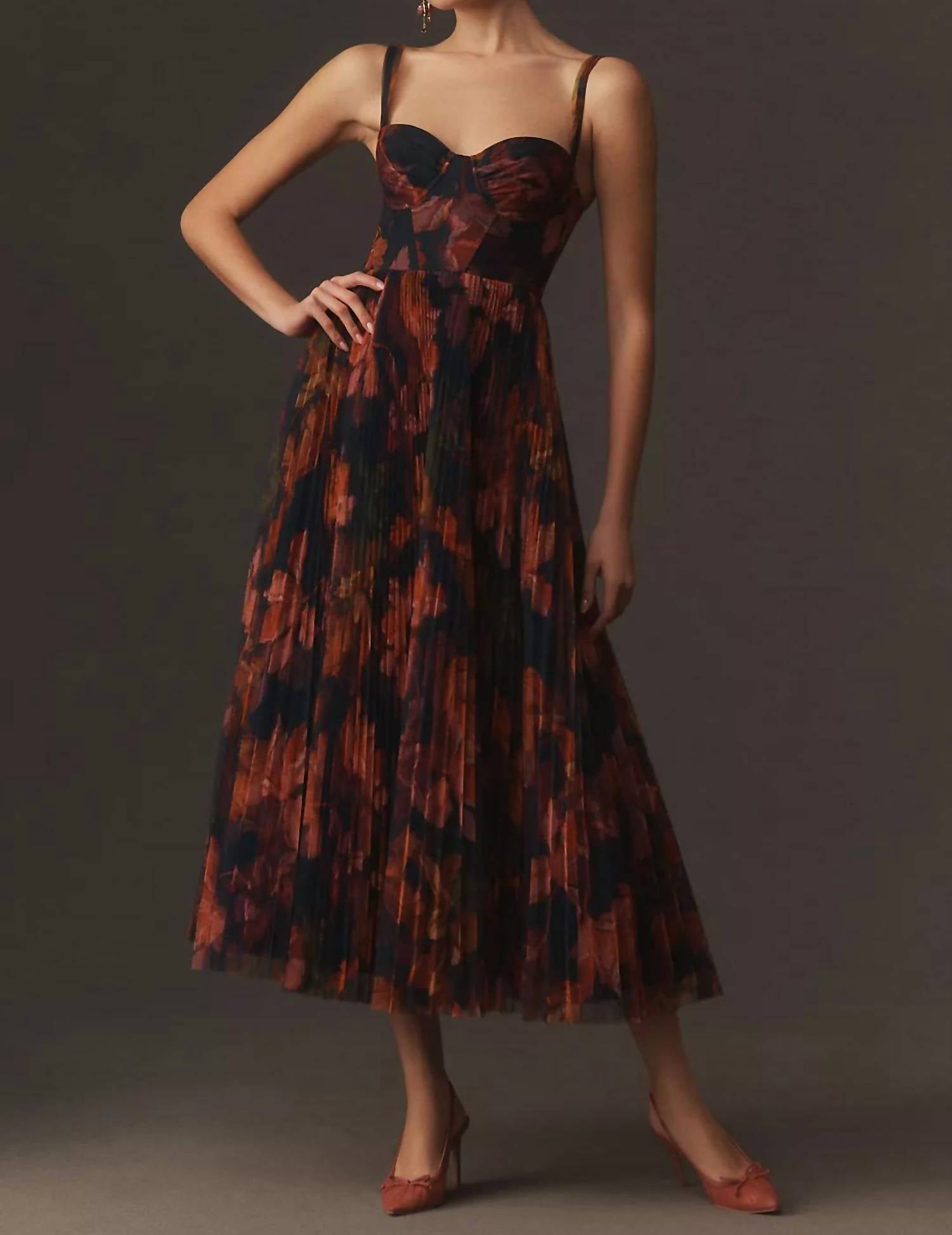 Hutch - Willa Sleeveless Tulle Maxi Dress