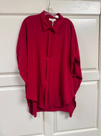 Umgee - Women's Flowy Button Down Shirt