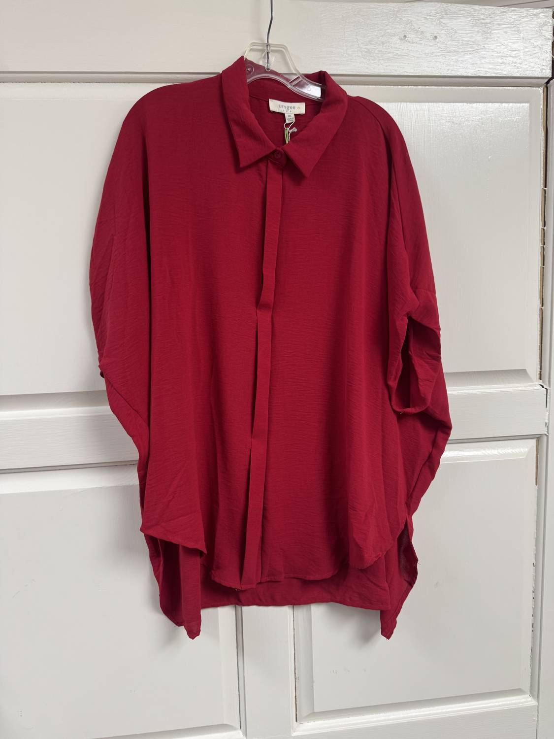 Umgee - Women's Flowy Button Down Shirt