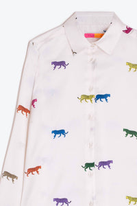 Vilagallo - Multicolored Leopards Blouse