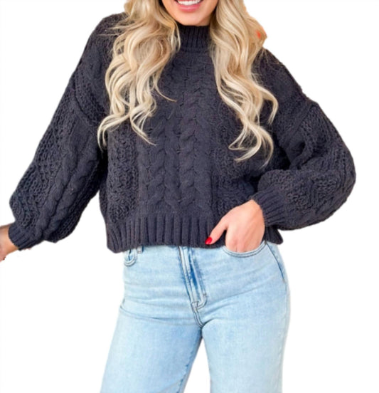 Lily Mock Neck Sweater