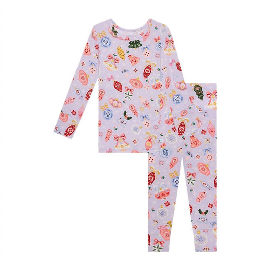 Posh Peanut - Girl's Long Sleeve Pajama Set