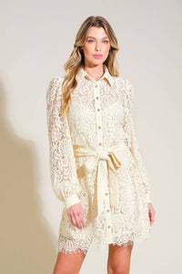 Flying Tomato - Lace Mini Dress