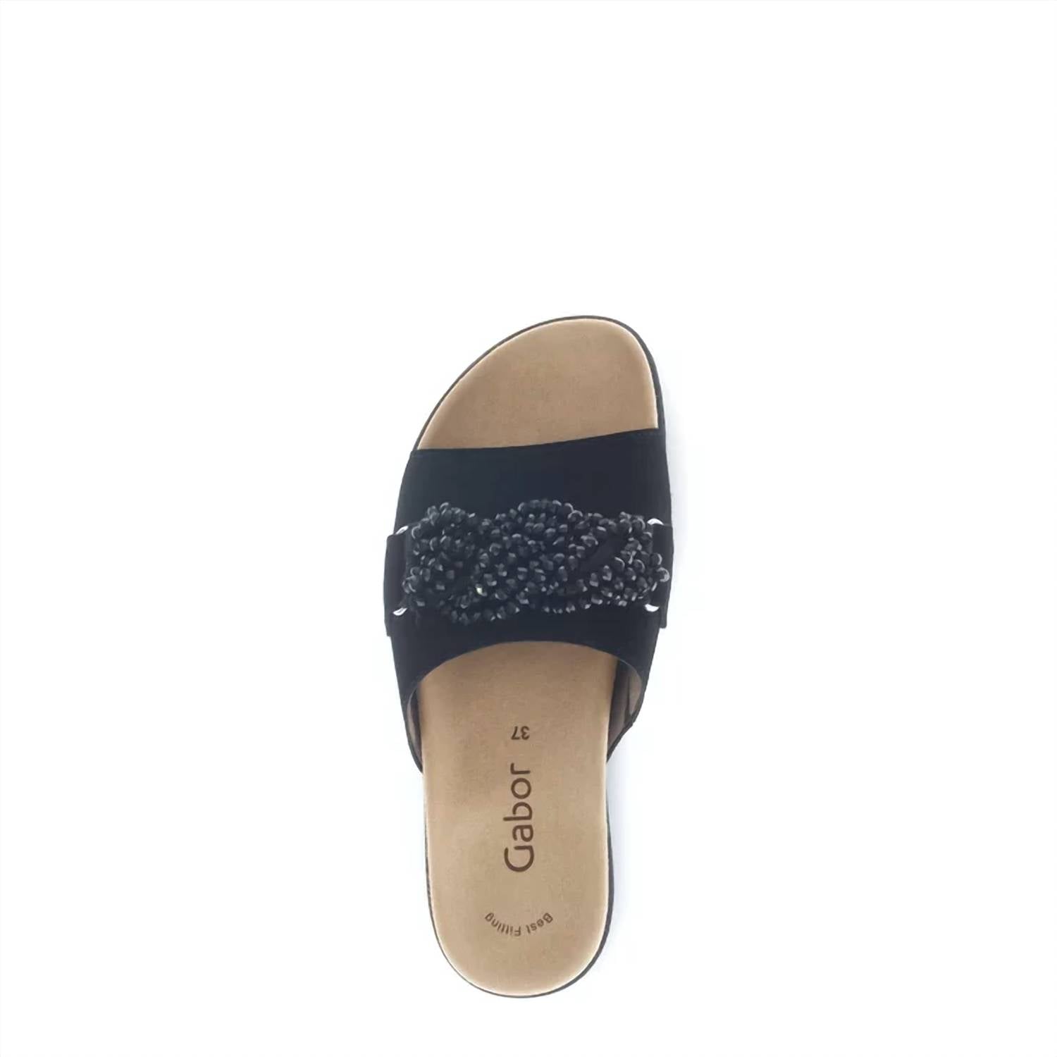 GABOR Women's Flexible Outsole Mule in black - women's shoe - view 5