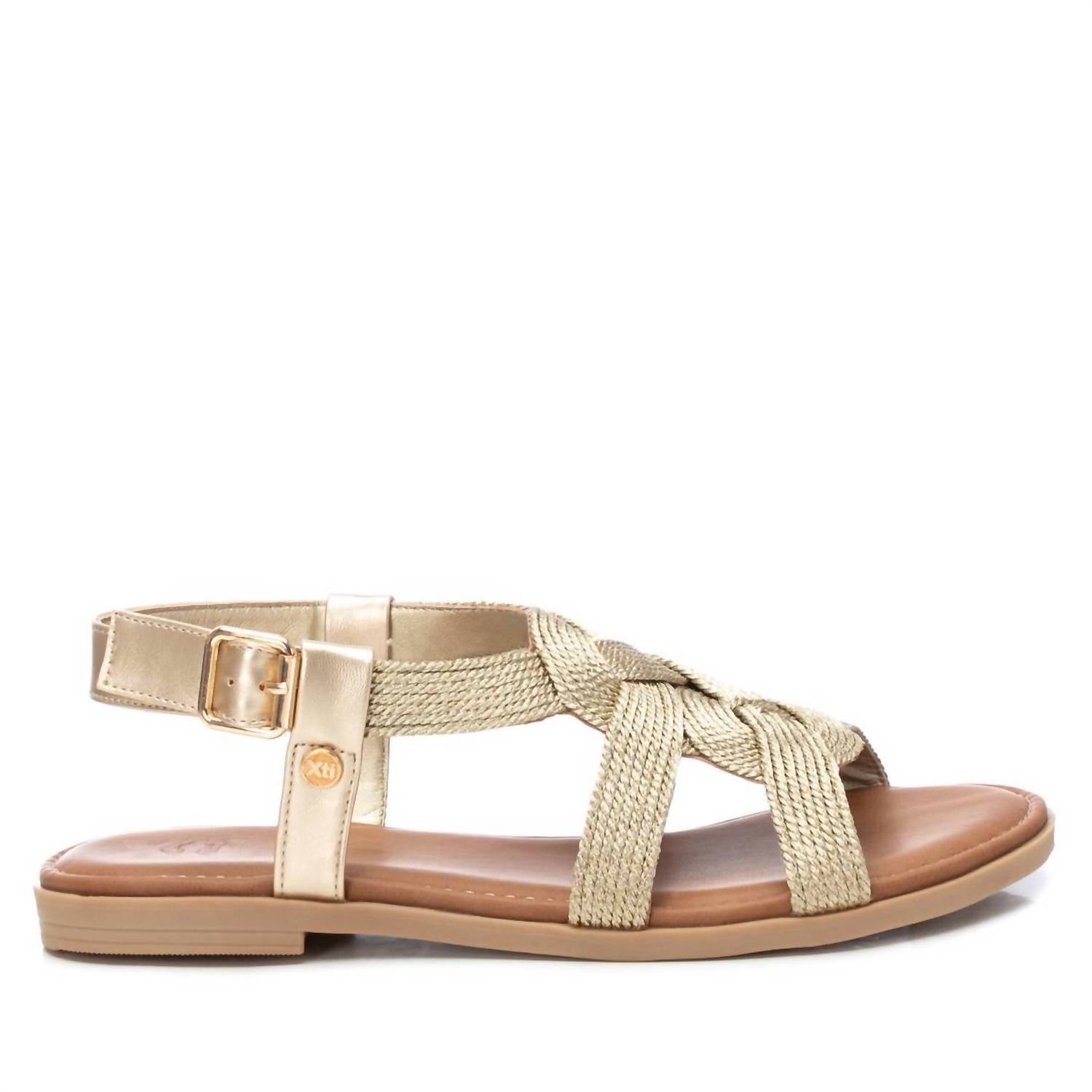 Xti - WOMEN'S BRAIDED FLAT SANDALS