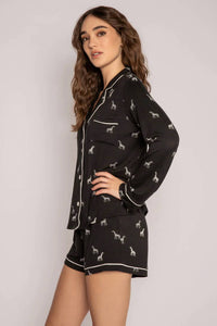 Pj Salvage - 2 Piece Giraffe Pajama Set