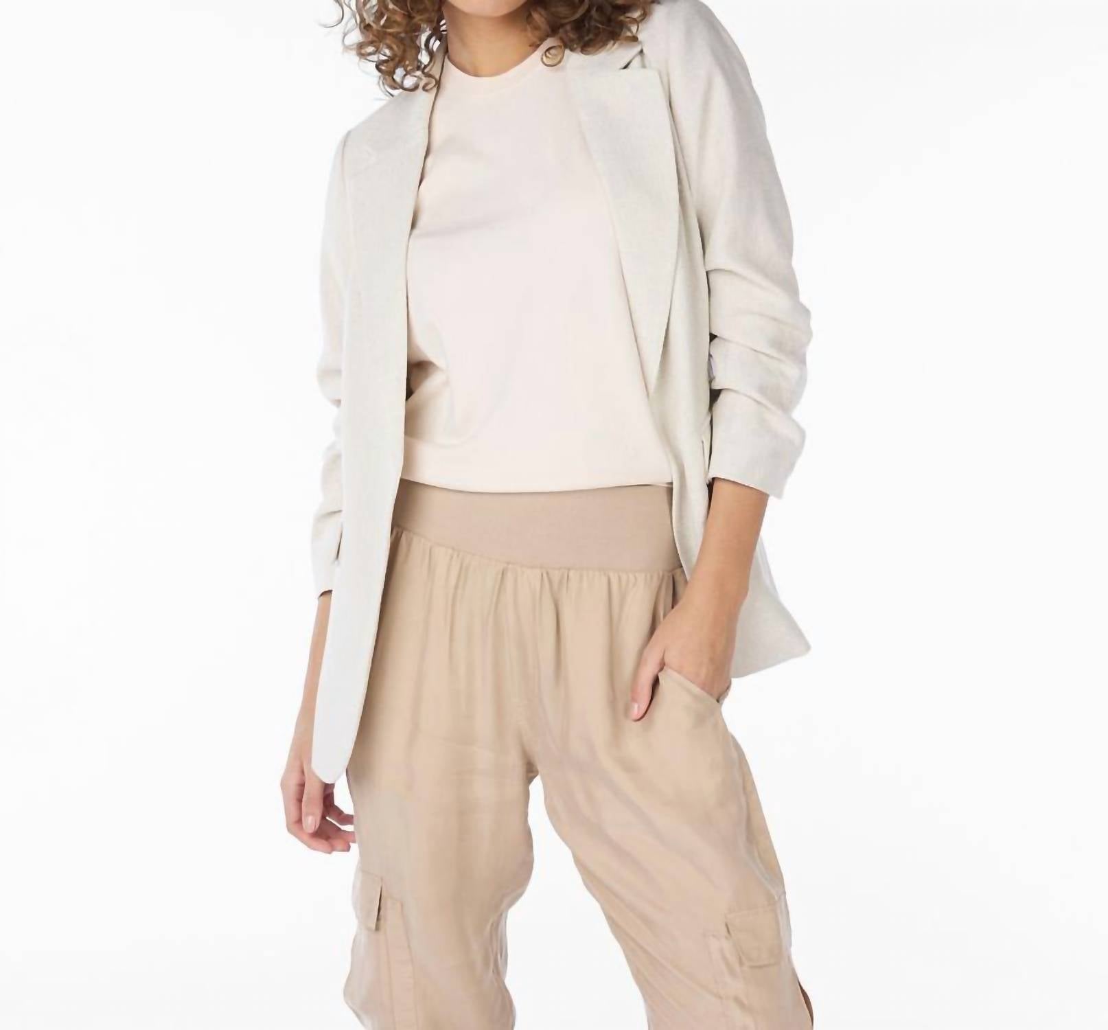 Esqualo - Sina Linen Look Blazer