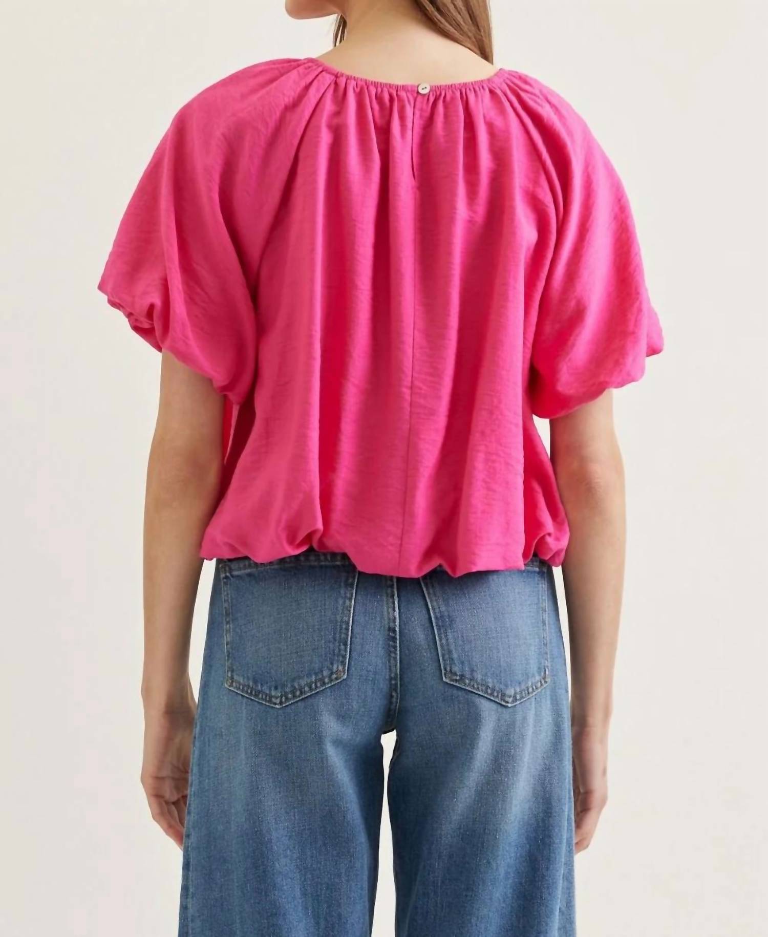 Entro - Balloon Waist Top