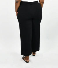 Geegee - Linen Wide Leg Pants - Plus