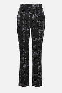 Joseph Ribkoff - Plaid Pull On Pant