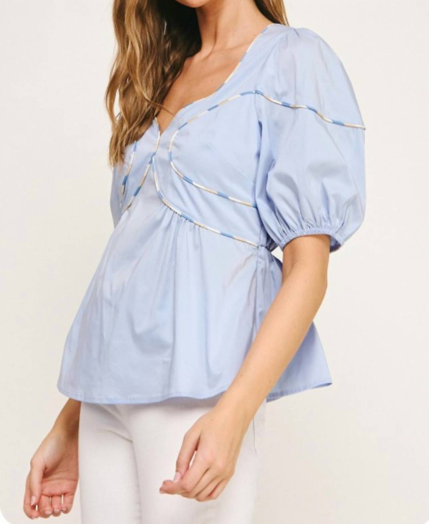 Liv - Puff Sleeve Blouse