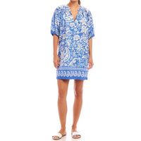 Karen Kane - Puff Sleeve Peasant Dress