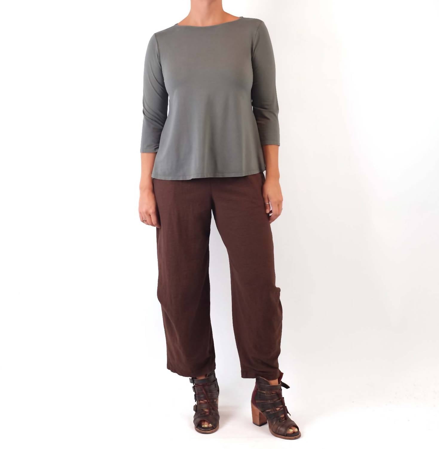 Cut Loose - 3/4 A Line Boatneck Top