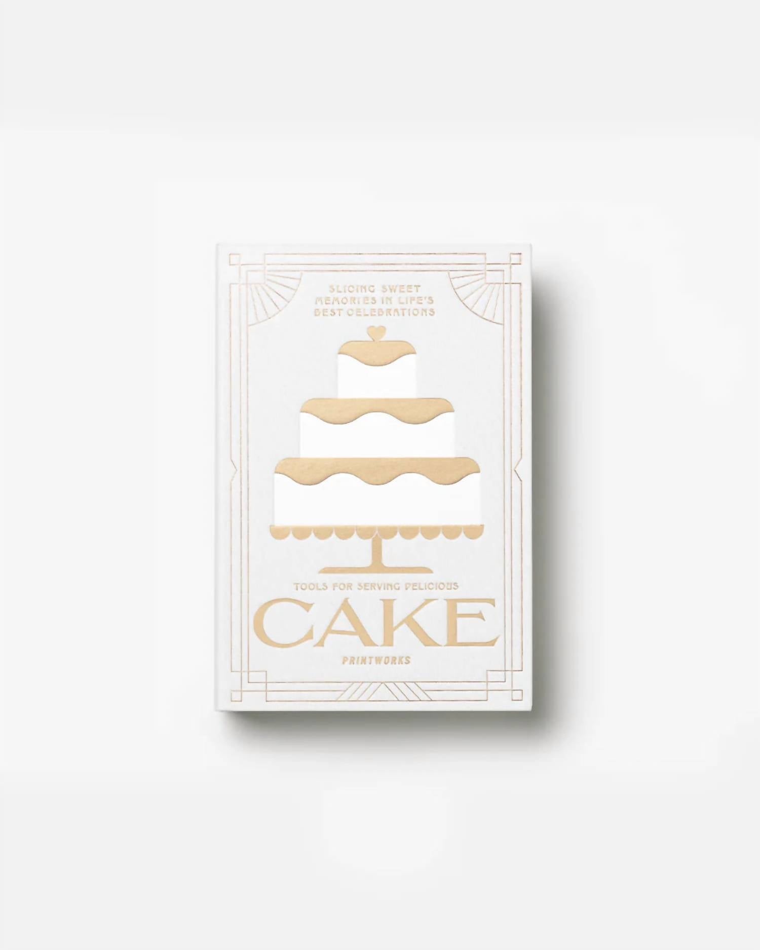 Printworks Cake Essentials Gift Set in white gold - item