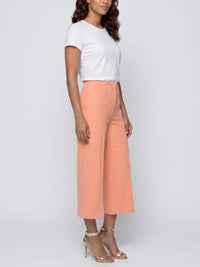 Alice + Olivia - Dylan High Waisted Wide Leg Cropped Pants
