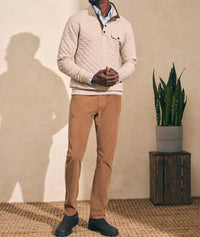 Faherty - Epic Quilted Fleece Pullover Sweatshirt