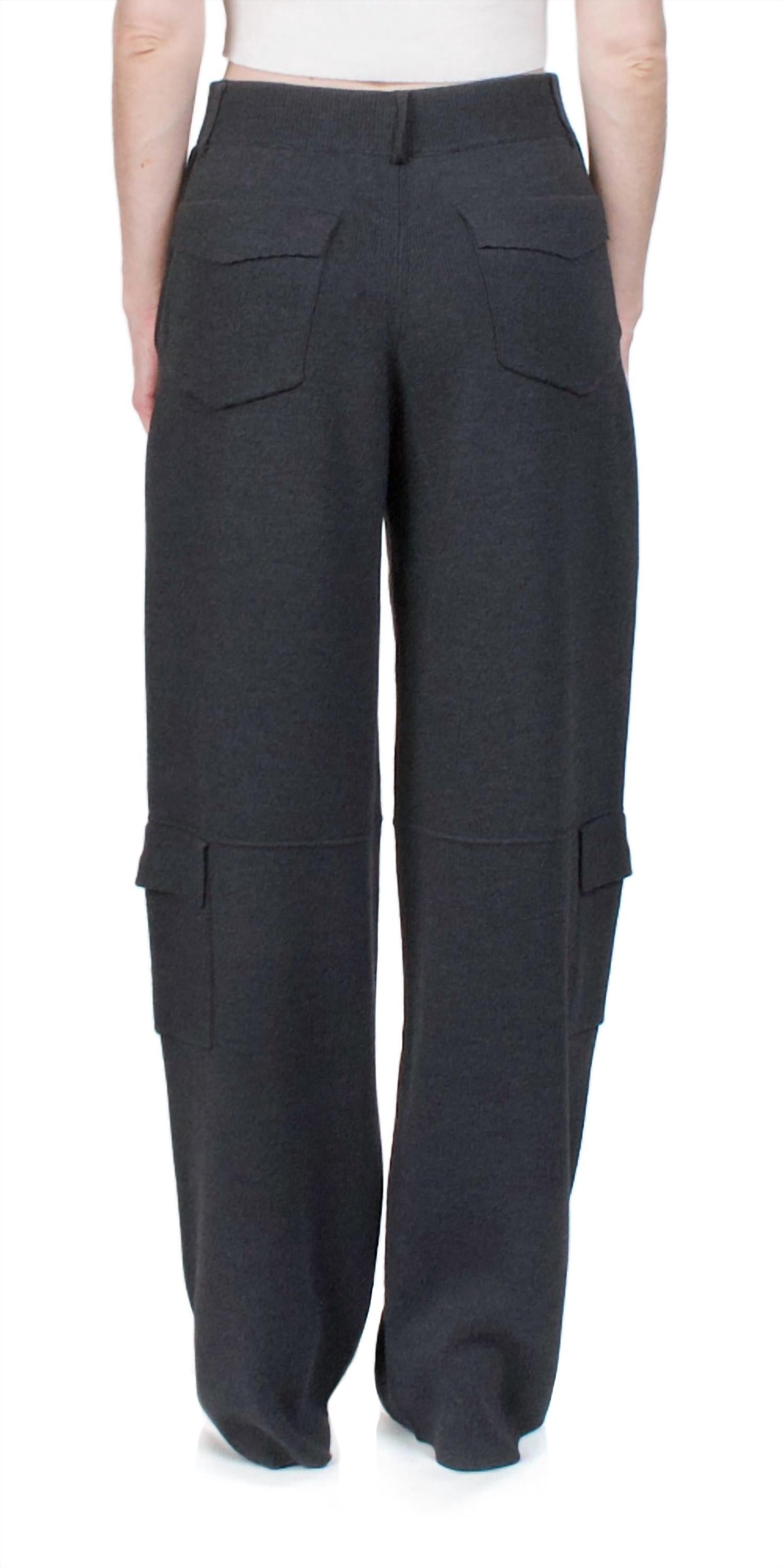 Aya Muse - Knit Cargo Pants
