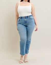 Judy Blue - High Waist Vintage Straight Jeans