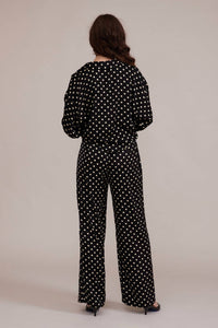 Lucy Paris - Rue Polka Dot Button Down Shirt