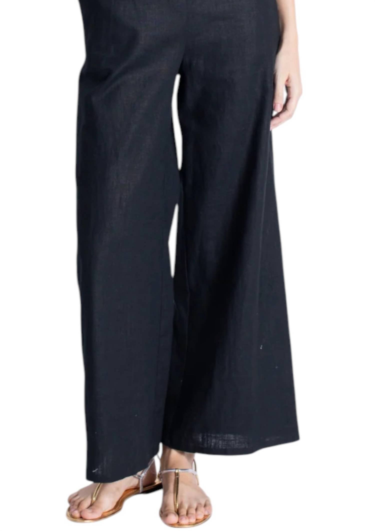 Karina Grimaldi - Dove Linen Jumpsuit