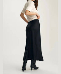 Mavi - Vivienne Satin Midi Skirt