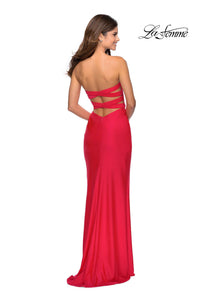 La Femme - Strapless Prom Dress
