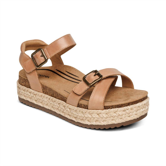 Aetrex - Women's Paula Arch Support Platform Sandal