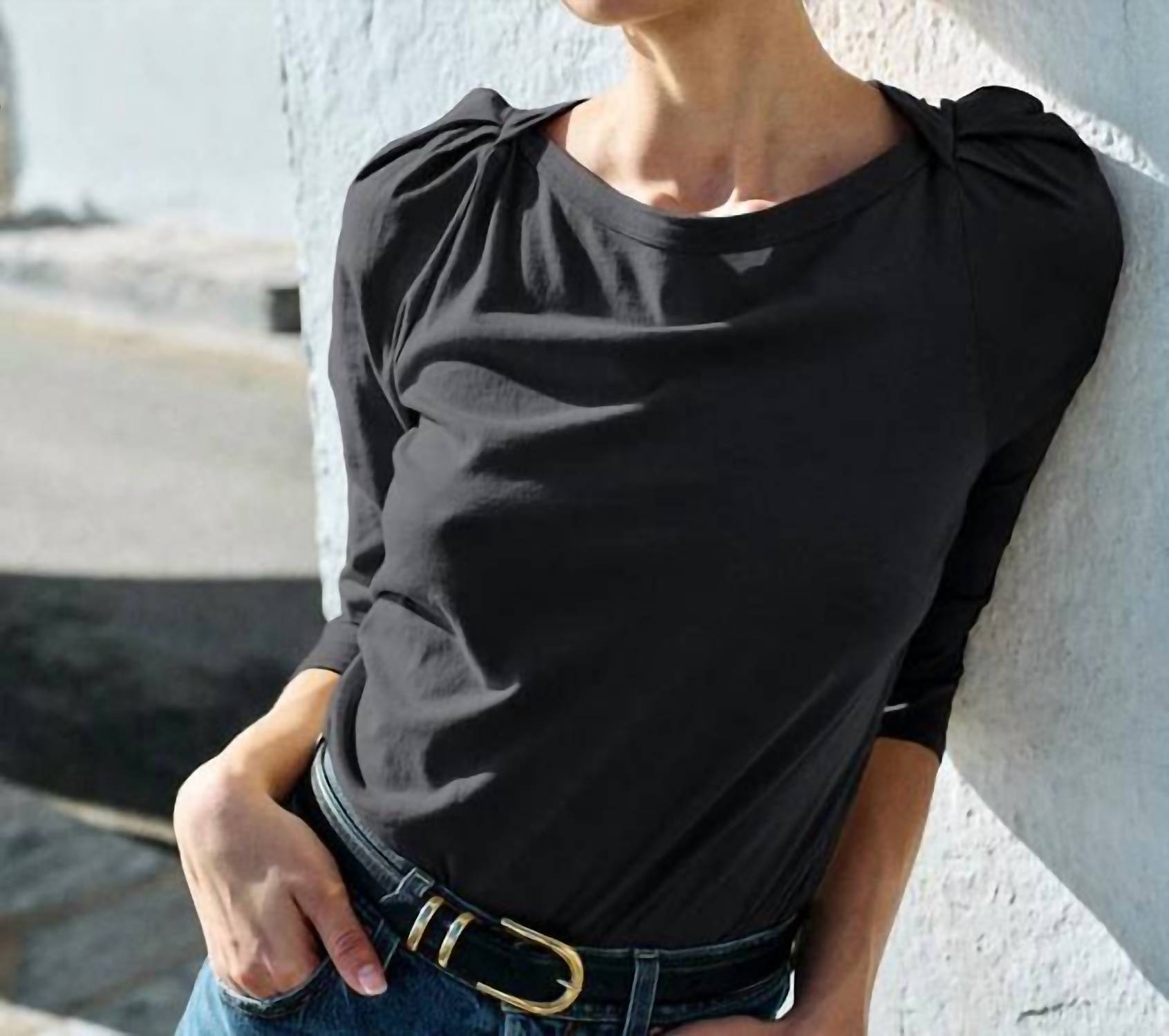 Nation Ltd - Amelie Envelope Neck Top