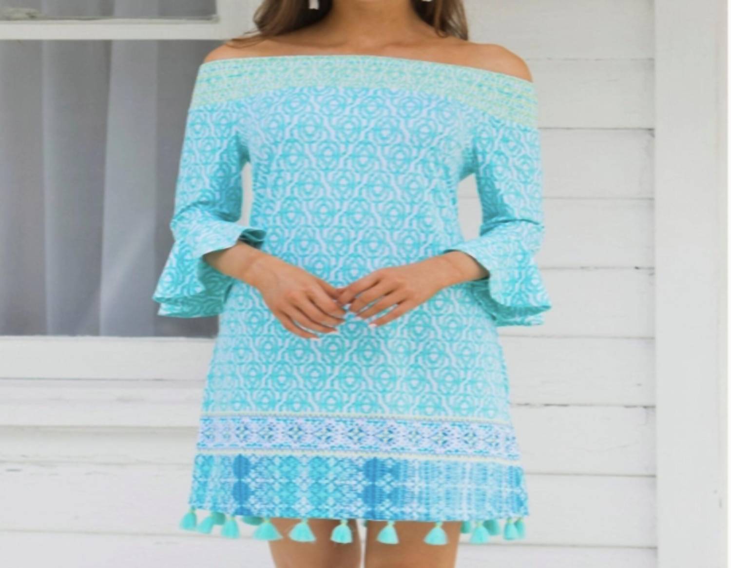 Cabana Life - Off The Shoulder Dress
