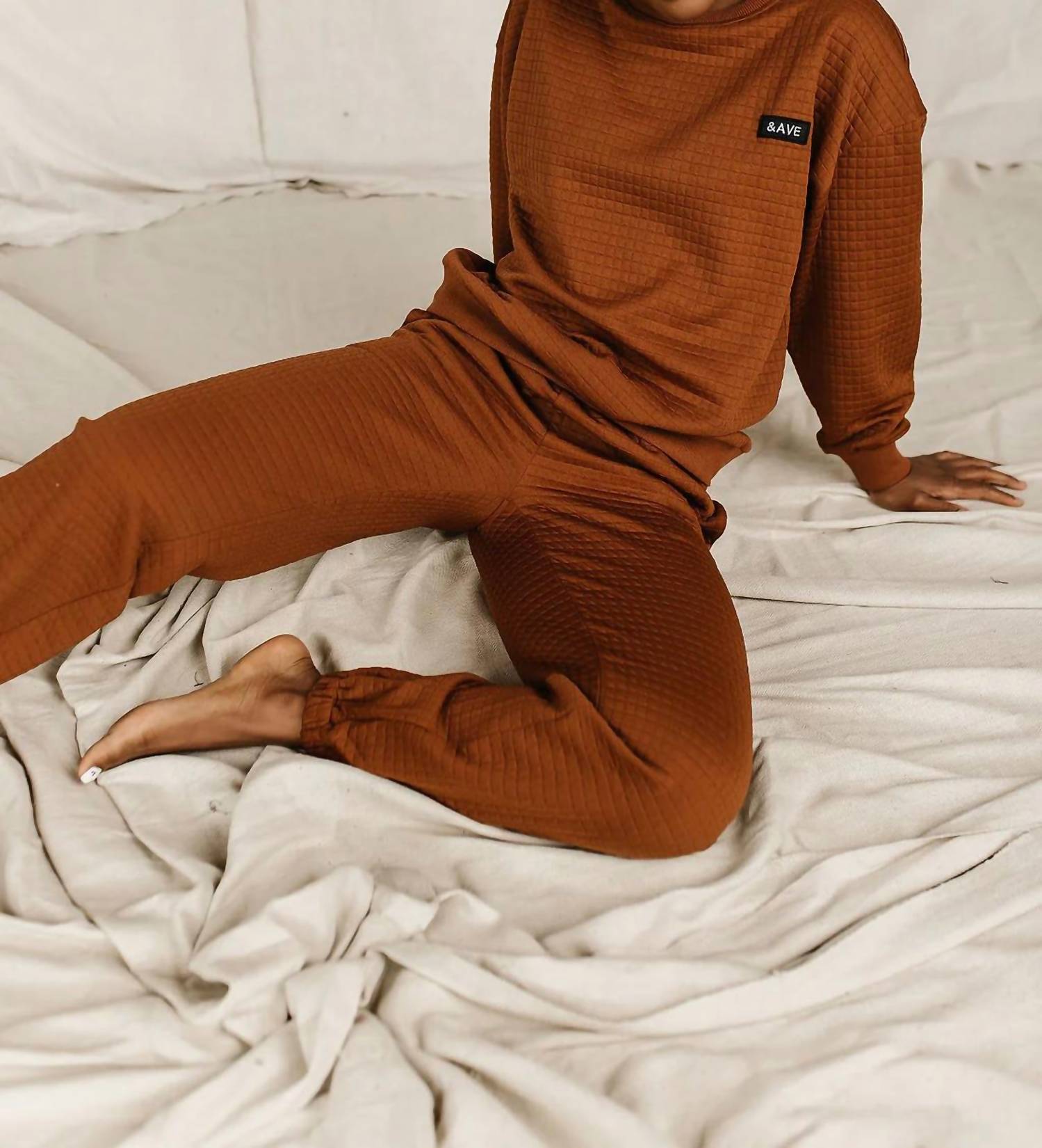 Ampersand Ave - Quilted Pullover Sweater