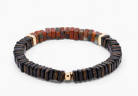 Tateossian Men's Legno Bracelet in multi - men's jewelry - detail view