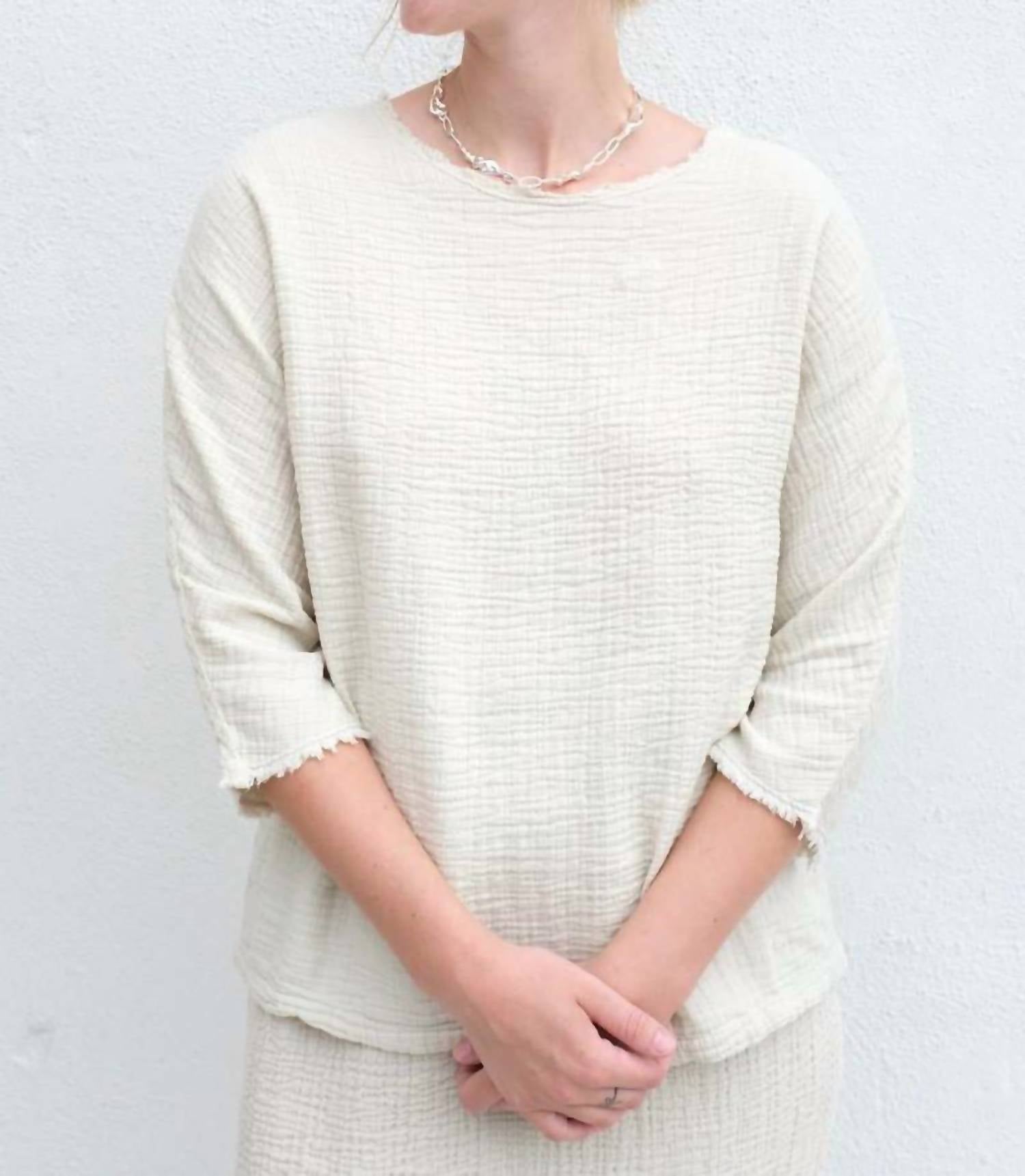 Black Crane - Dolman Top