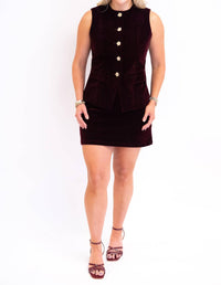 Moon River - Sleeveless Front Button Vest