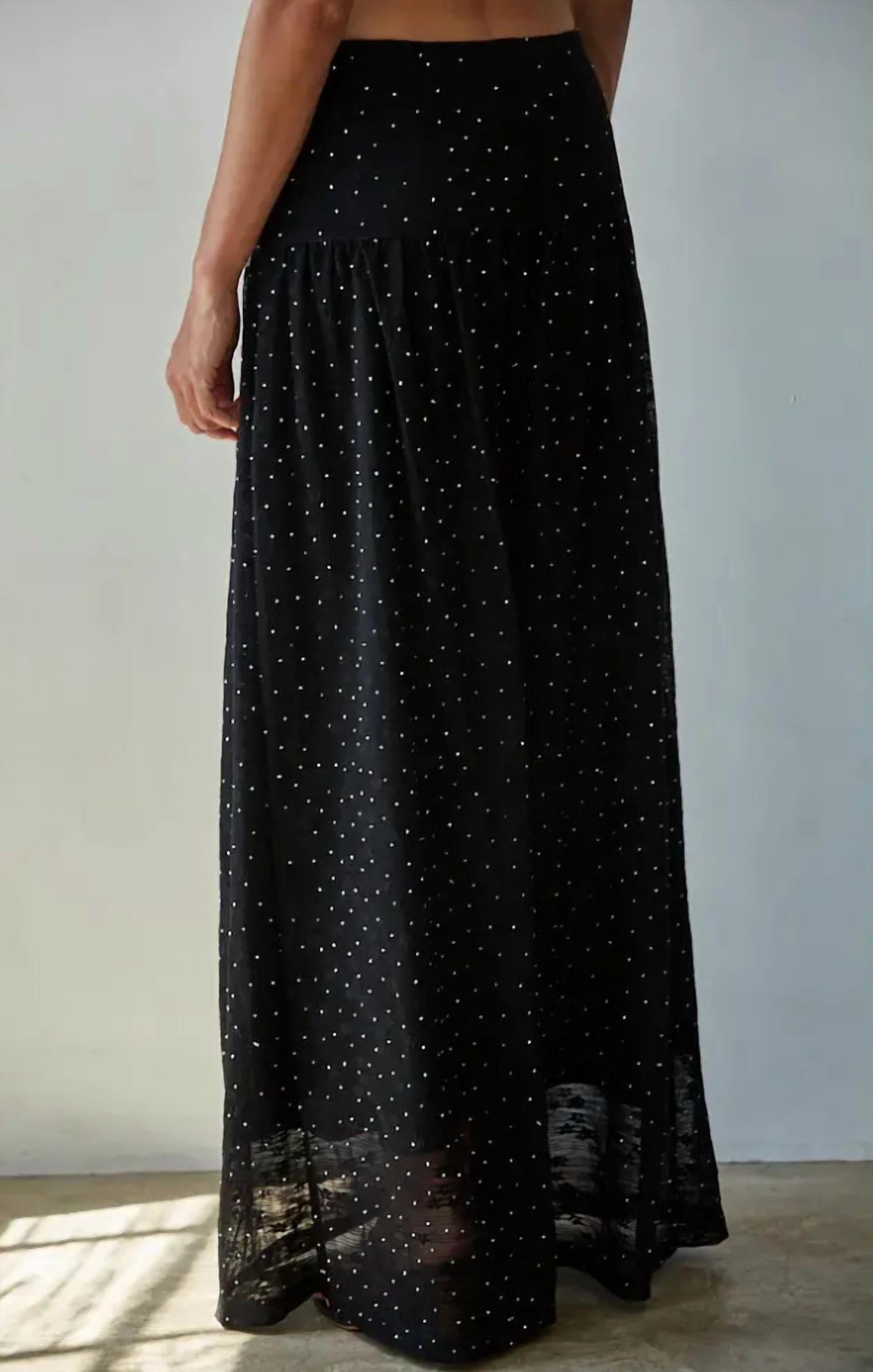 Mint Exclusives - Emily Beaded Midi Skirt
